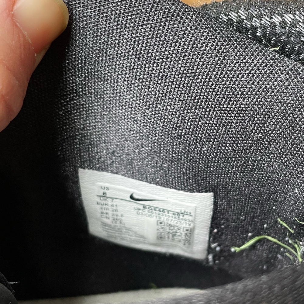 Nike Alphadunk Carbon Fiber Men's Shoes - Black - Picture 6 of 6